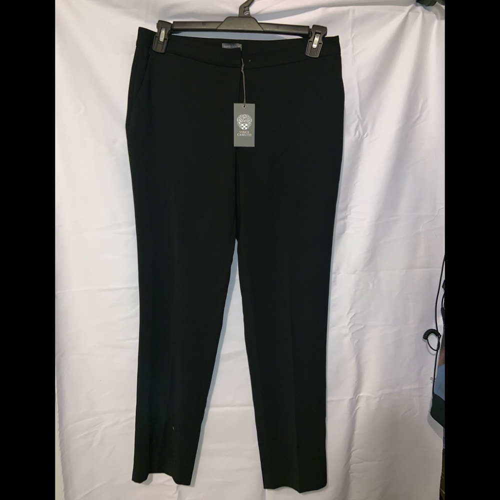 VINCE CAMUTO SLIM-LEG TROUSERS